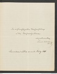 k.k. naturhistorisches Hofmuseum, Intendanzakten 1885-1896 (Hauer), Aktenzahl Z.108.a/1888, Seite 3